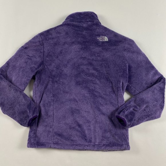 The North Face Full Zip Fleece Jacket Womens Medium Purple - Picture 3 of 10